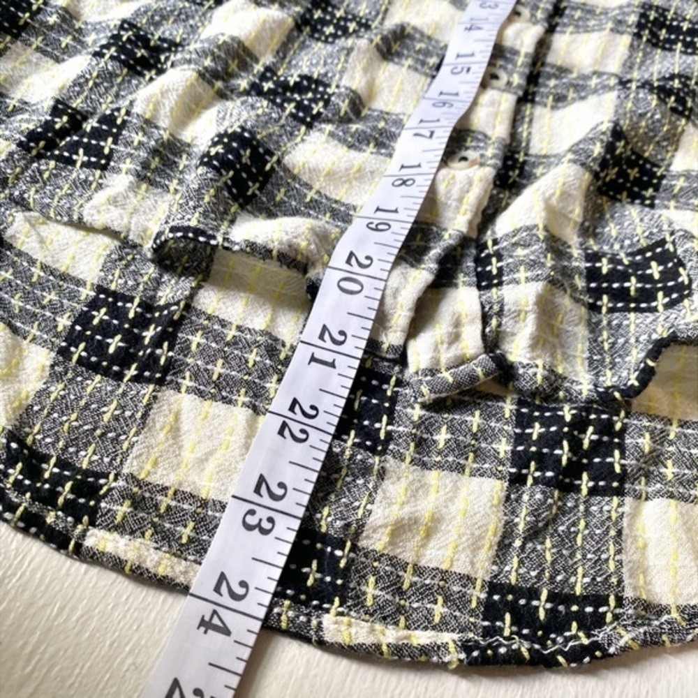 Pilcro Anthropologie Breezy Plaid Shirt - Picture 7 of 12